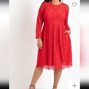 Eloquii lace dress.